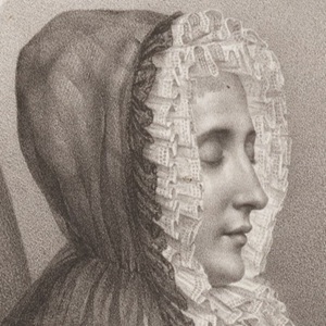 Madame du Deffand (Marie de Vichy Chamrond) Chamrond 1696 - Parigi 1780